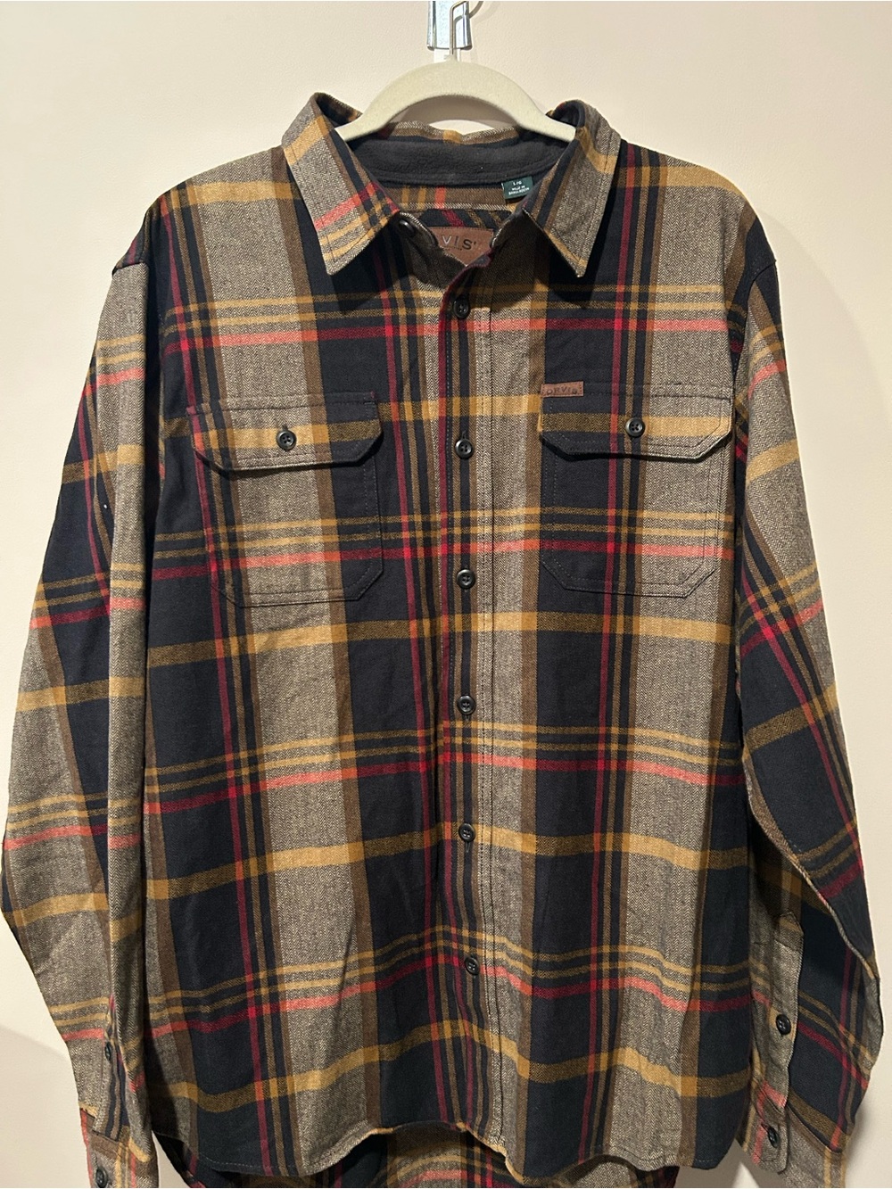 Orvis Men's Plaid Shirt Jacket